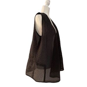 Earl Rutenberg Open Front Longline Vest